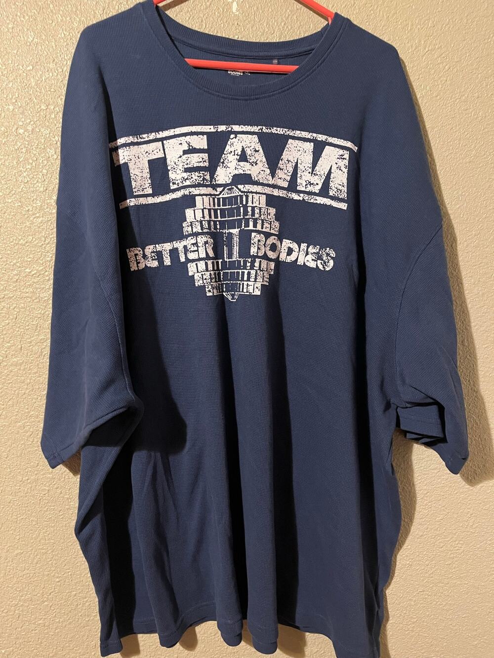 Better bodies team iron thermal Tee size 4 XL NWOT